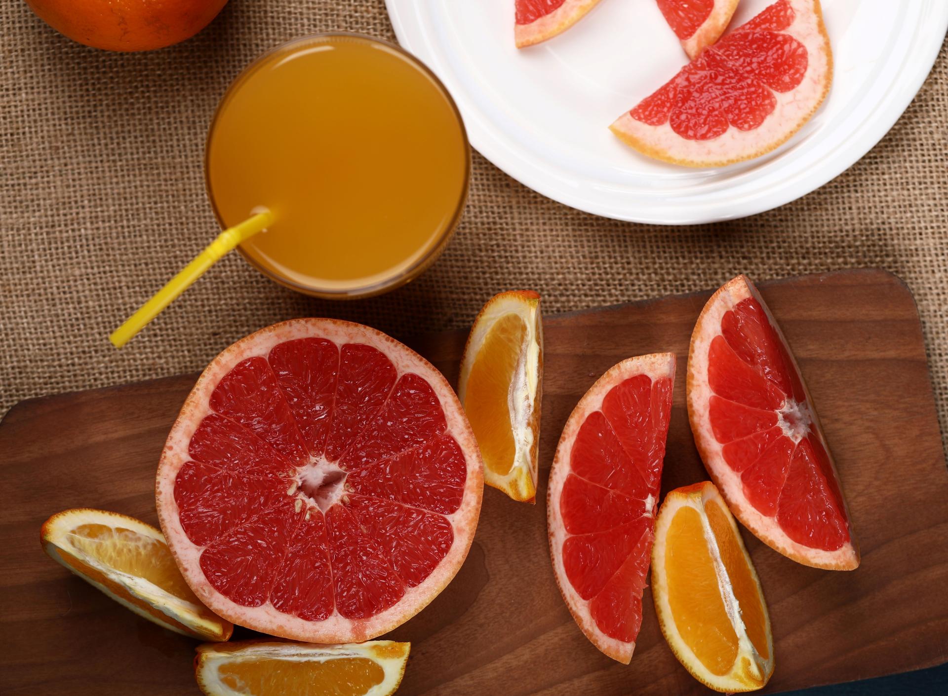 Léčivé účinky zeleniny a ovoce - grapefruit a pomeranč